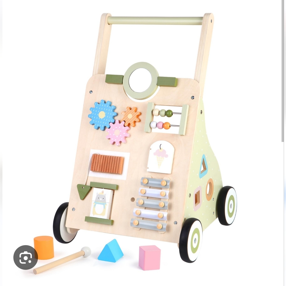 Wooden Baby Walker NWOT